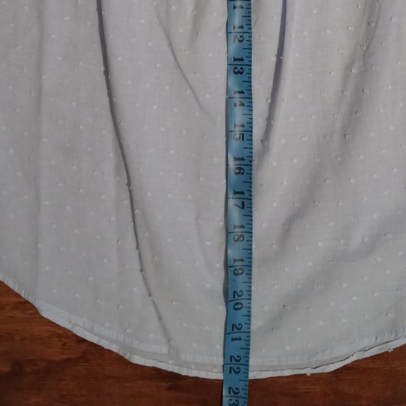 H&M Lightweight Cotton Swiss Dot Blouse - Picture 4 of 8